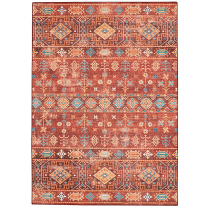 Washable Devlin Red/Ivory 2x3, Rug
