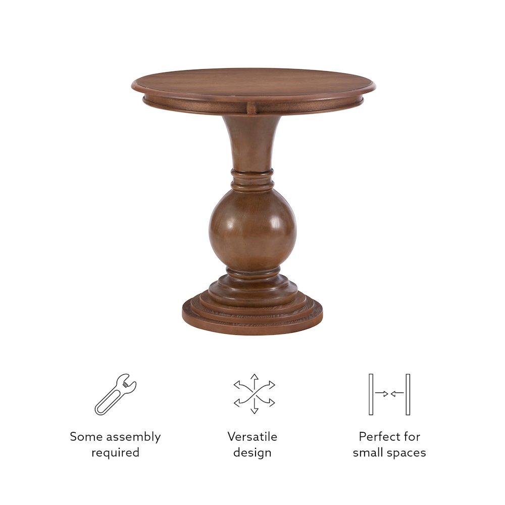 Adeline Round Accent Table Natural