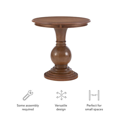 Adeline Round Accent Table Natural