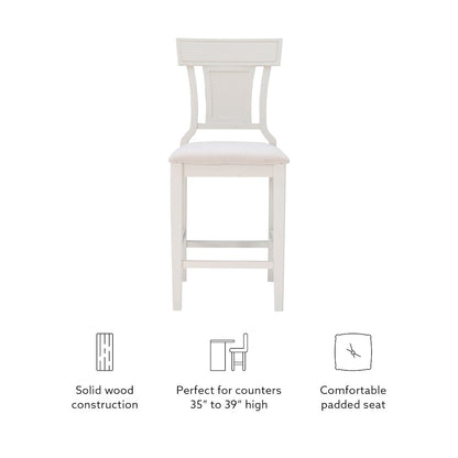 Rylan Counter Stool Creamy White