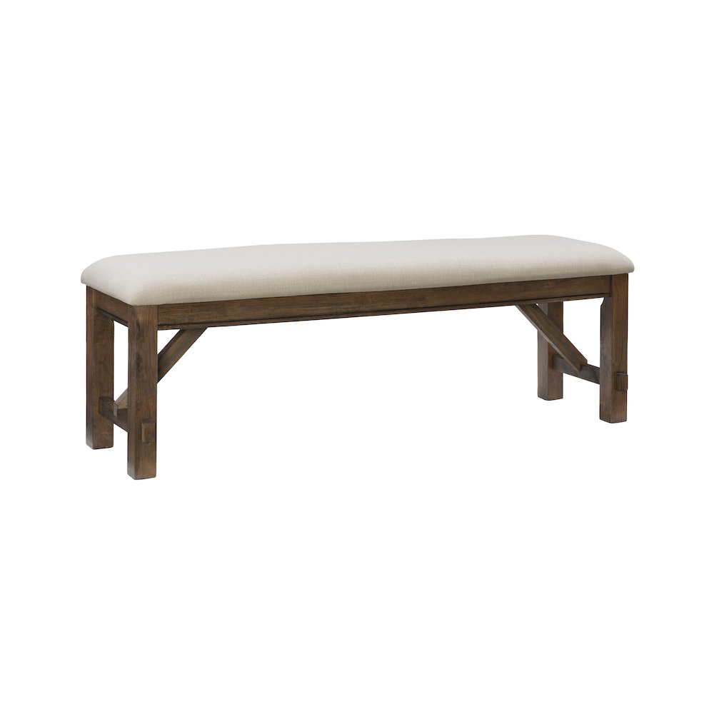 Turino Rustic Umber Bench