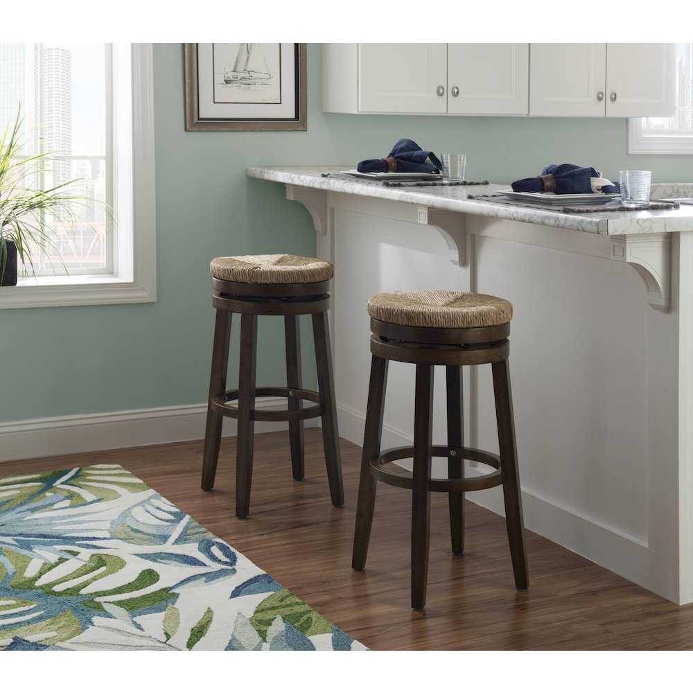 Morgan 31 in Barstool Walnut