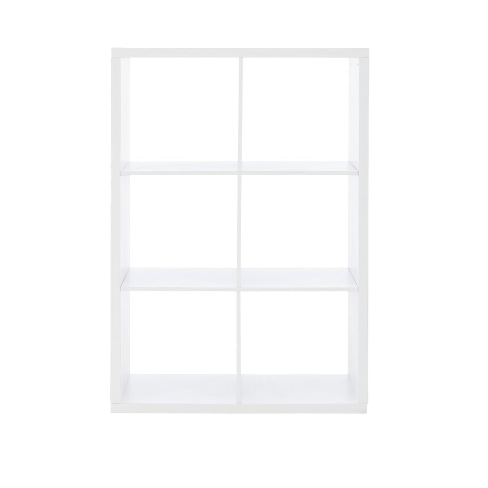 Galli 6 Cubby Storage Cabinet White