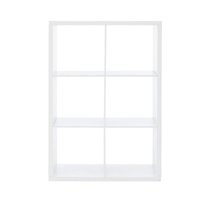 Galli 6 Cubby Storage Cabinet White
