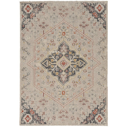 Great Zero Rollins Ivory & Navy 5x7.6, Rug