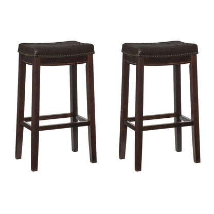 Claridge 2Pk Brown Bar Stool