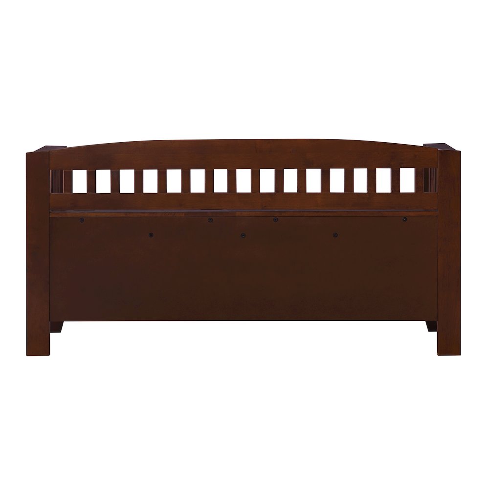 Split Seat Storage Bench