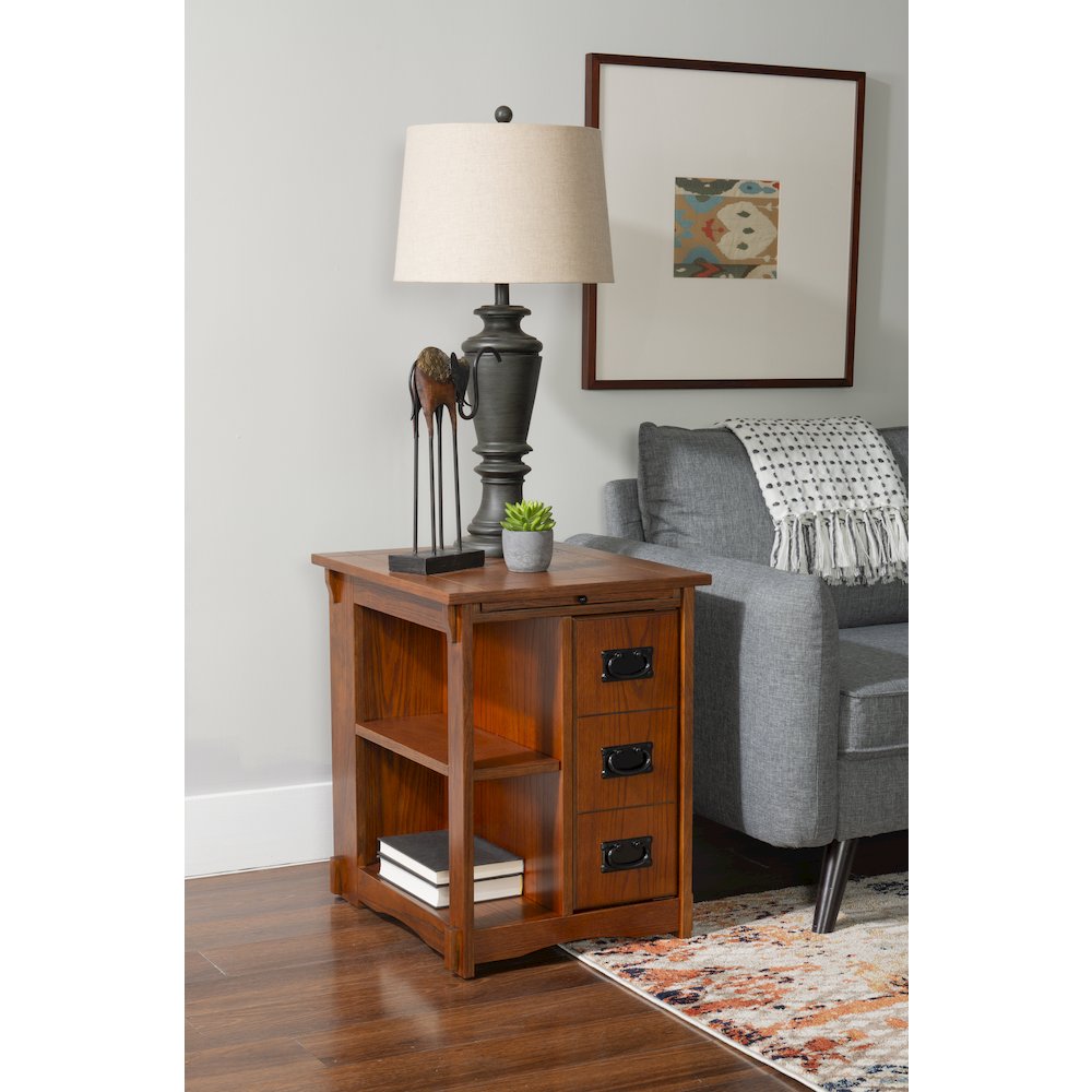 Mission Oak Cabinet Table