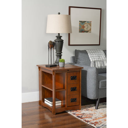 Mission Oak Cabinet Table