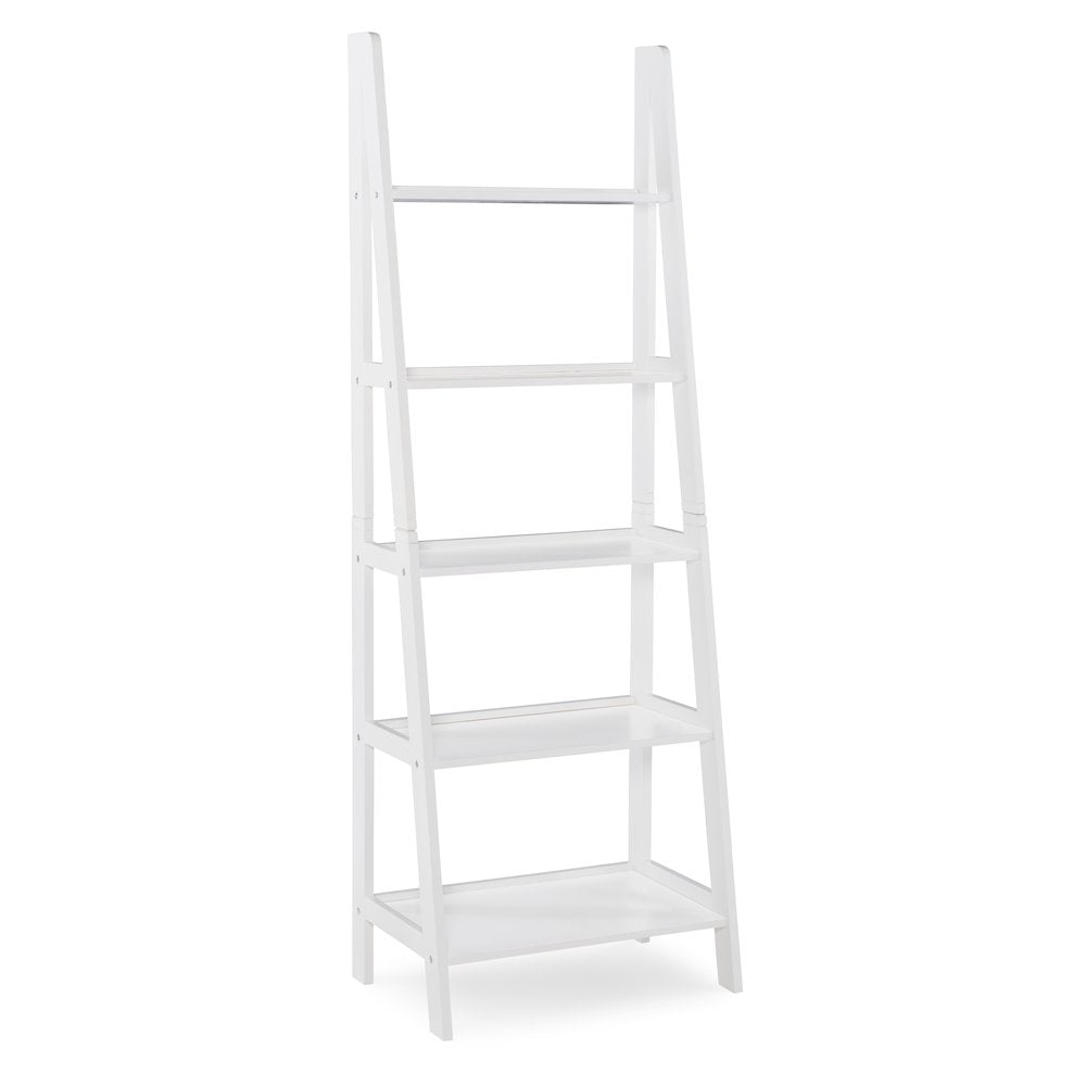 Acadia Ladder Bookshelf, White
