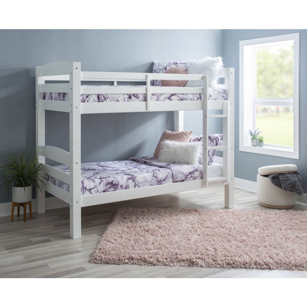 Levi Bunk Bed - White