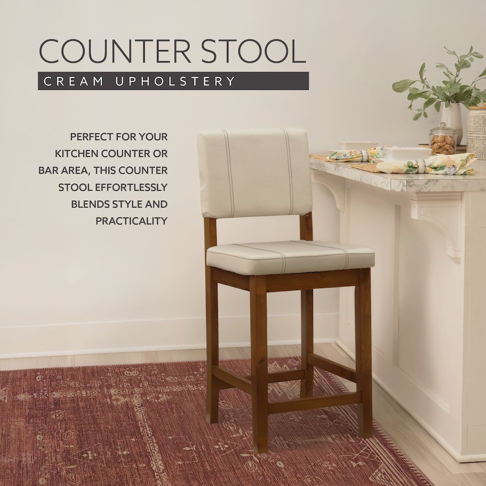 Milano Counter Stool Cream