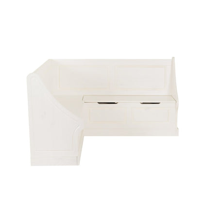 Tobin Corner Breakfast Nook, White