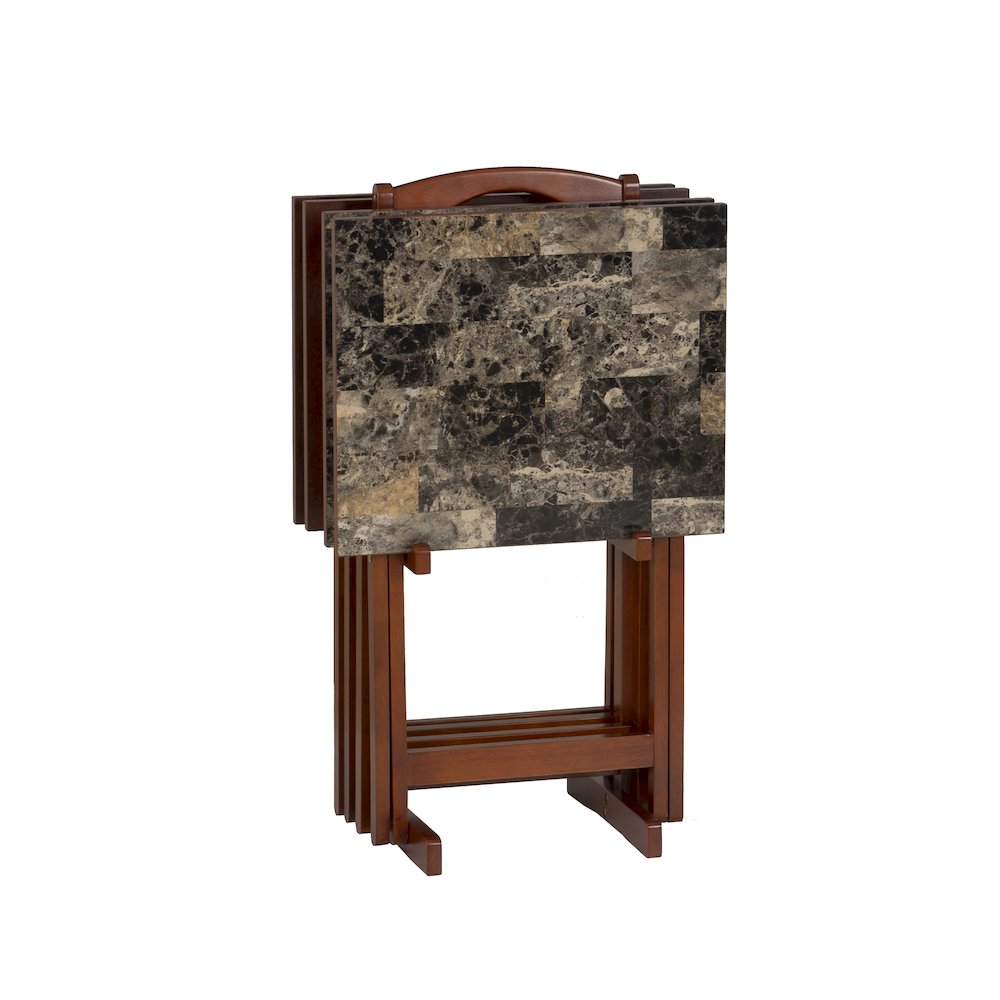Brown, Tray Table, Removable Tray Top, Quality Build