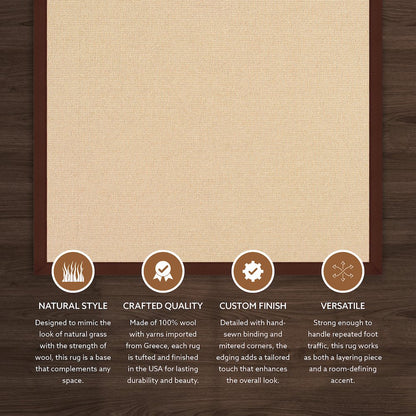 Athena Natural & Brown 2.6x8, Rug