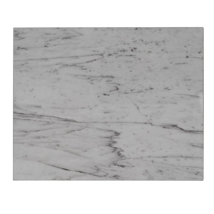White Faux Marble Tray Set