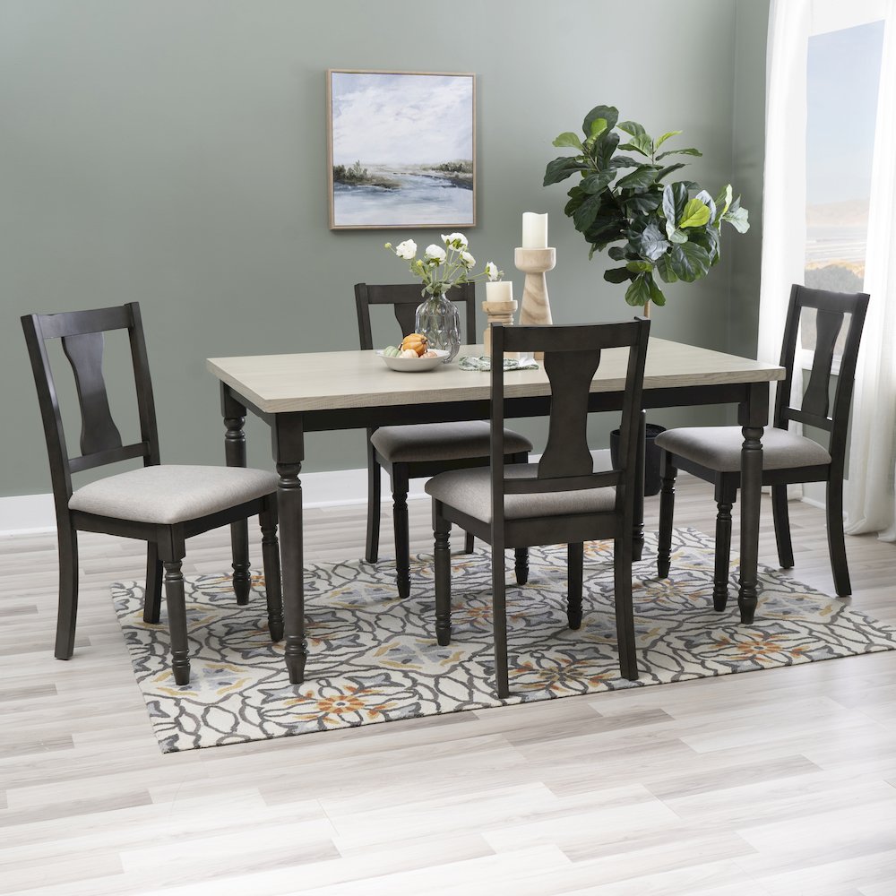 Willow Grey 5 Piece Set