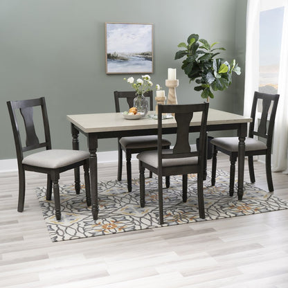 Willow Grey 5 Piece Set