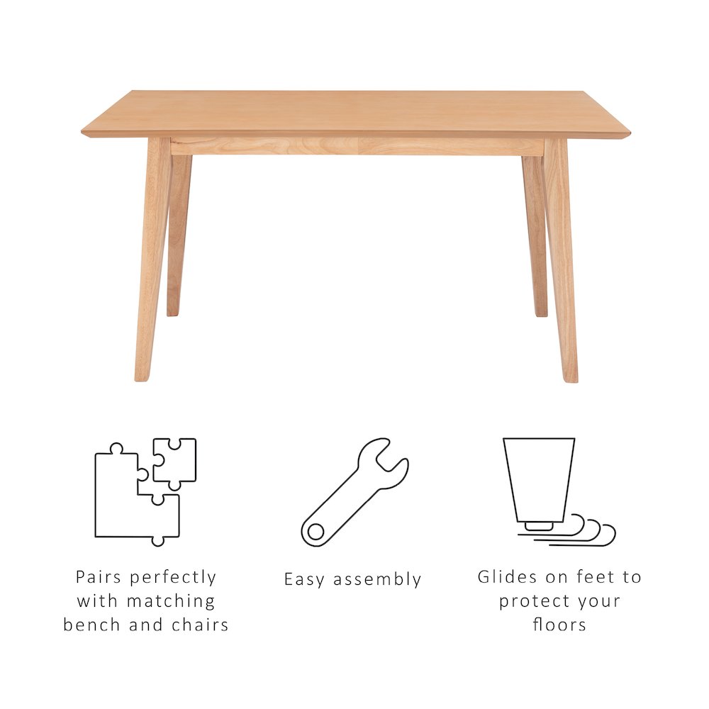 Cadence Dining Table Natural