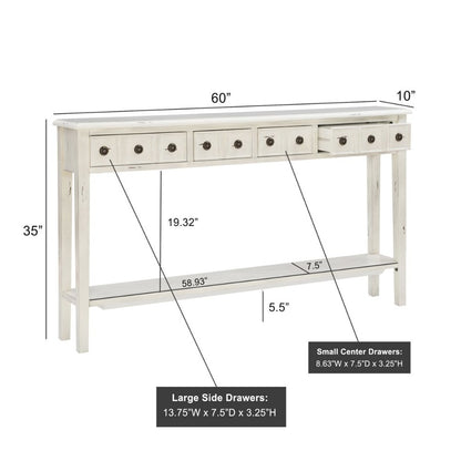 Sadie Cream Long Console