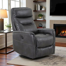 Flint Recliner Nursery Glider – Boucle Chair with Power Lift Feature