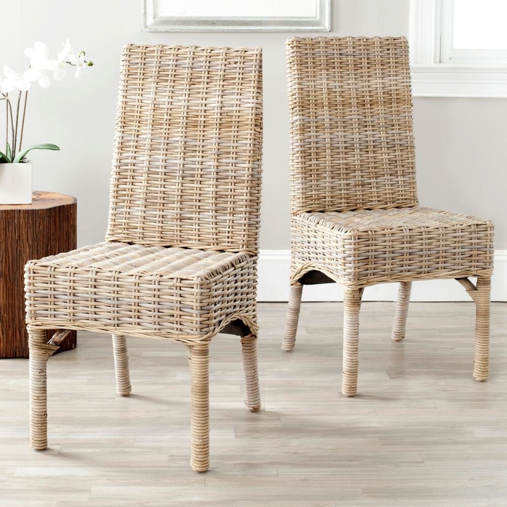 BEACON 18''H RATTAN SIDE CHAIR