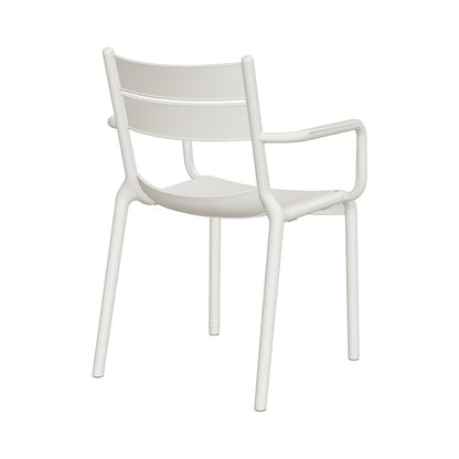 Naples A Stackable Armchair White, 2 Pcs