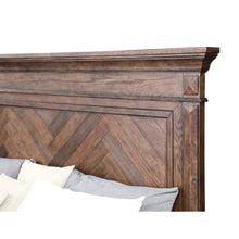 Solid Wood King Size Bed Frame – Wooden Bed Frame King in Walnut Finish