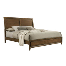 Solid Wood King Bedroom Set 5-Piece with Dresser and Nightstand, Walnut