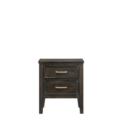 Furniture Andover 5-Piece King Wood Bedroom Set in Nutmeg