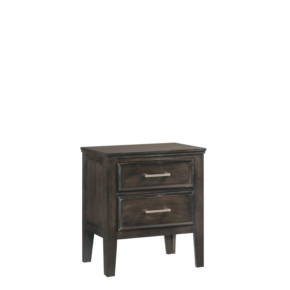 Furniture Andover 5-Piece King Wood Bedroom Set in Nutmeg