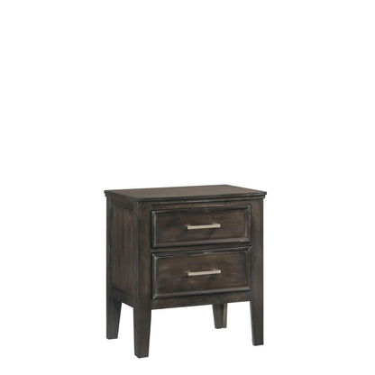 Furniture Andover 5-Piece King Wood Bedroom Set in Nutmeg