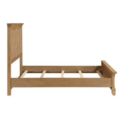 Sunstone 4-Pc Wood Queen Bedroom Set with Chest in Honey