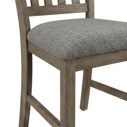 Solid Wood Dining Chairs, 300 lb Capacity, Walnut, Set of 4