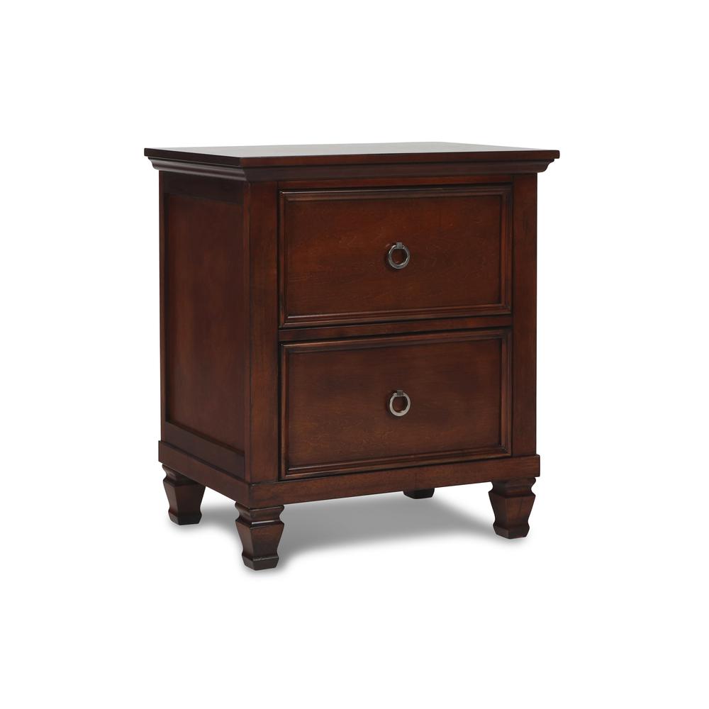 Furniture Tamarack 5-Piece Wood King Bedroom Set in Brown Cherry