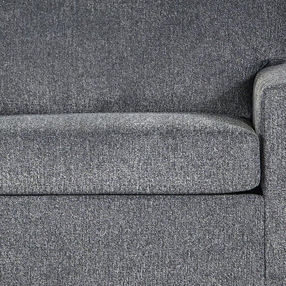 Kylo Ash Gray Polyester Fabric Sofa Couch