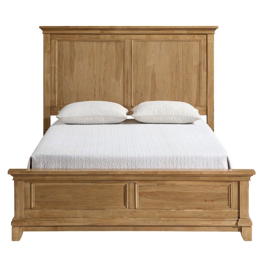 Sunstone 4-Pc Wood Queen Bedroom Set with Chest in Honey