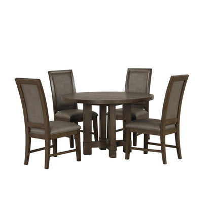 Cityscape Round Dining Table-Walnut