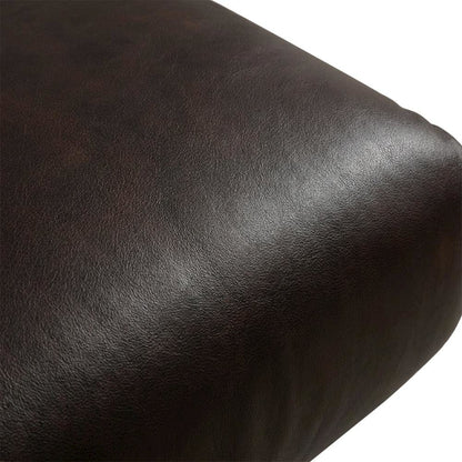 Faux Leather Manual Reclining Sofa and Loveseat Set with Storage, Brown