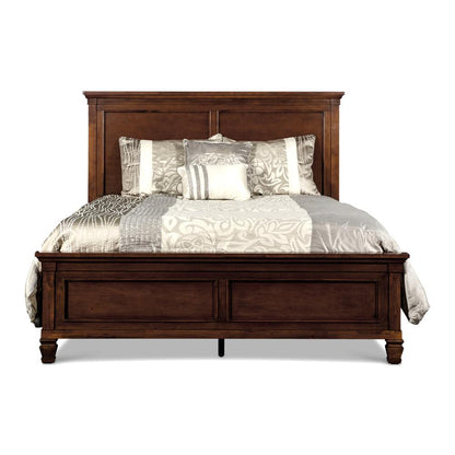Furniture Tamarack 5-Piece Wood King Bedroom Set in Brown Cherry
