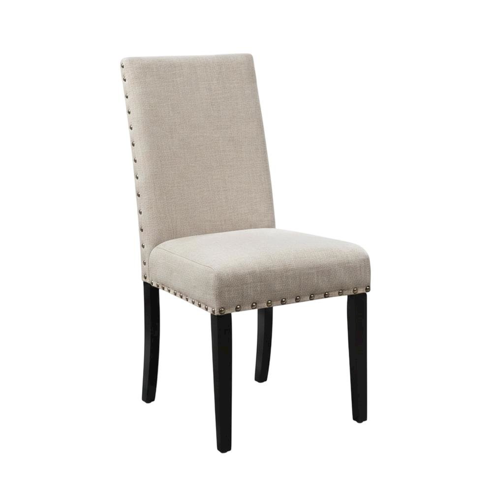 Solid Wood Dining Chairs for Kitchen Table and Dining Room, Beige, Set of 6