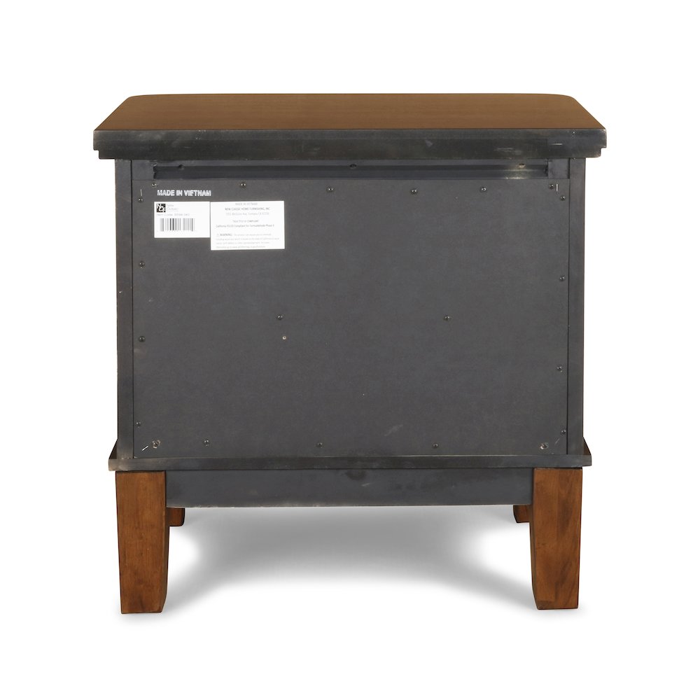 Cagney 3-Pc Wood Bedroom Set with Dresser in Chestnut