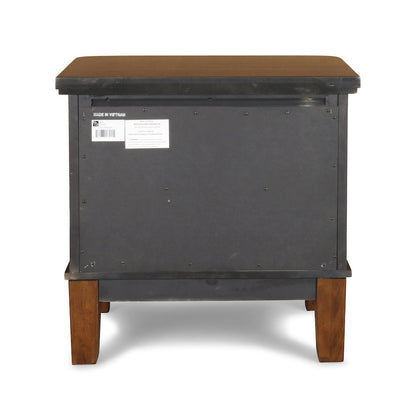 Cagney 3-Pc Wood Bedroom Set with Dresser in Chestnut