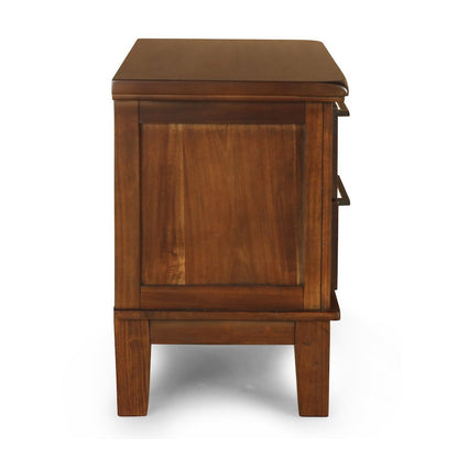 Cagney 3-Pc Wood Bedroom Set with Dresser in Chestnut