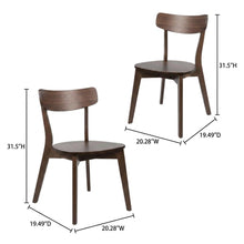 Solid Wood Dining Chair for Kitchen and Dining Room, 265 lb Capacity, Set of 4