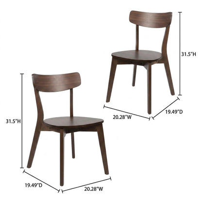 Solid Wood Dining Chair for Kitchen and Dining Room, 265 lb Capacity, Set of 4