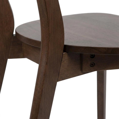 Solid Wood Dining Chair for Kitchen and Dining Room, 265 lb Capacity, Set of 4