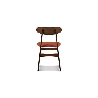 Morocco Orange Solid Wood Dining Chair (Set of 4)