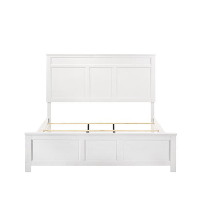 Andover 4-Piece King Wood Bedroom Set with Chest in White