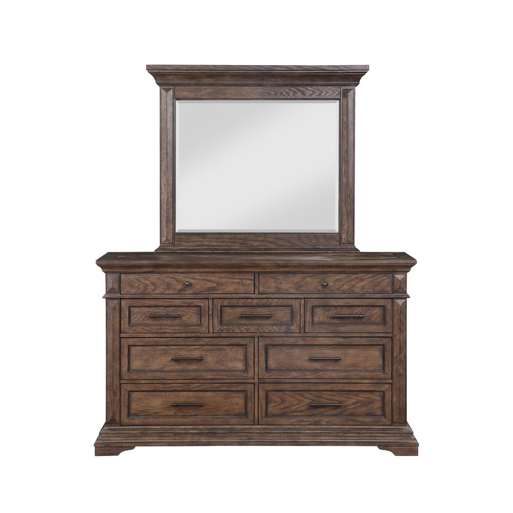 Mar Vista 4-PC Cal King Wood Bedroom Set with Chest in Walnut